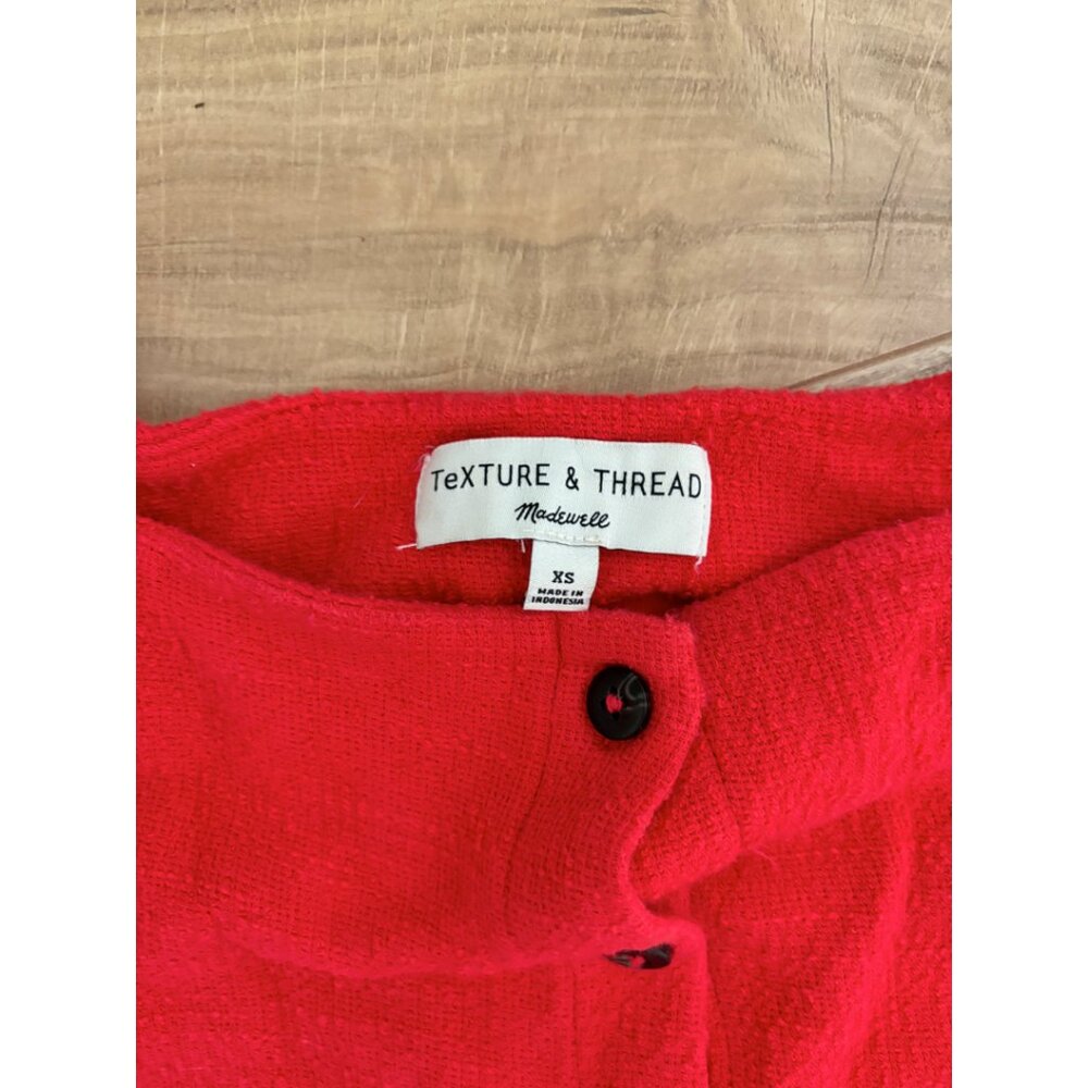 Madewell Texture & Thread Button-Front Top - Picture 3 of 3